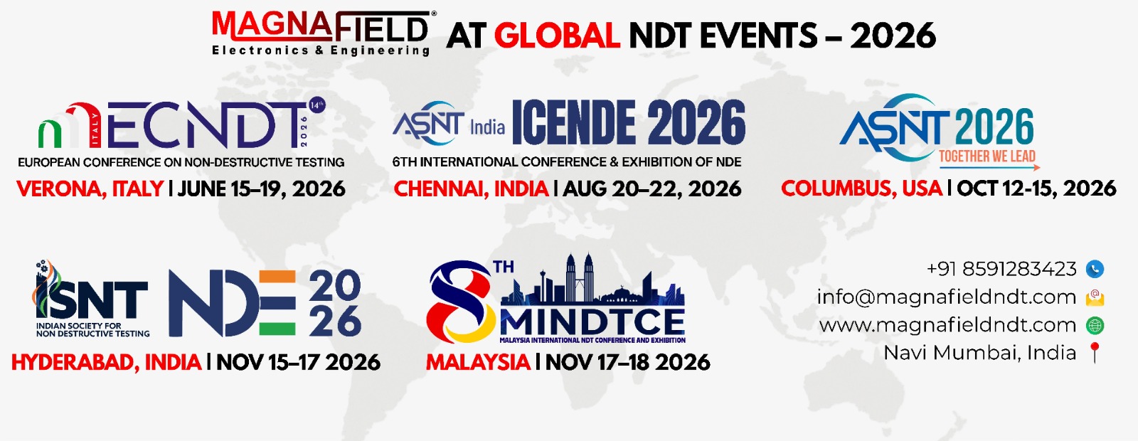 Global NDT Events